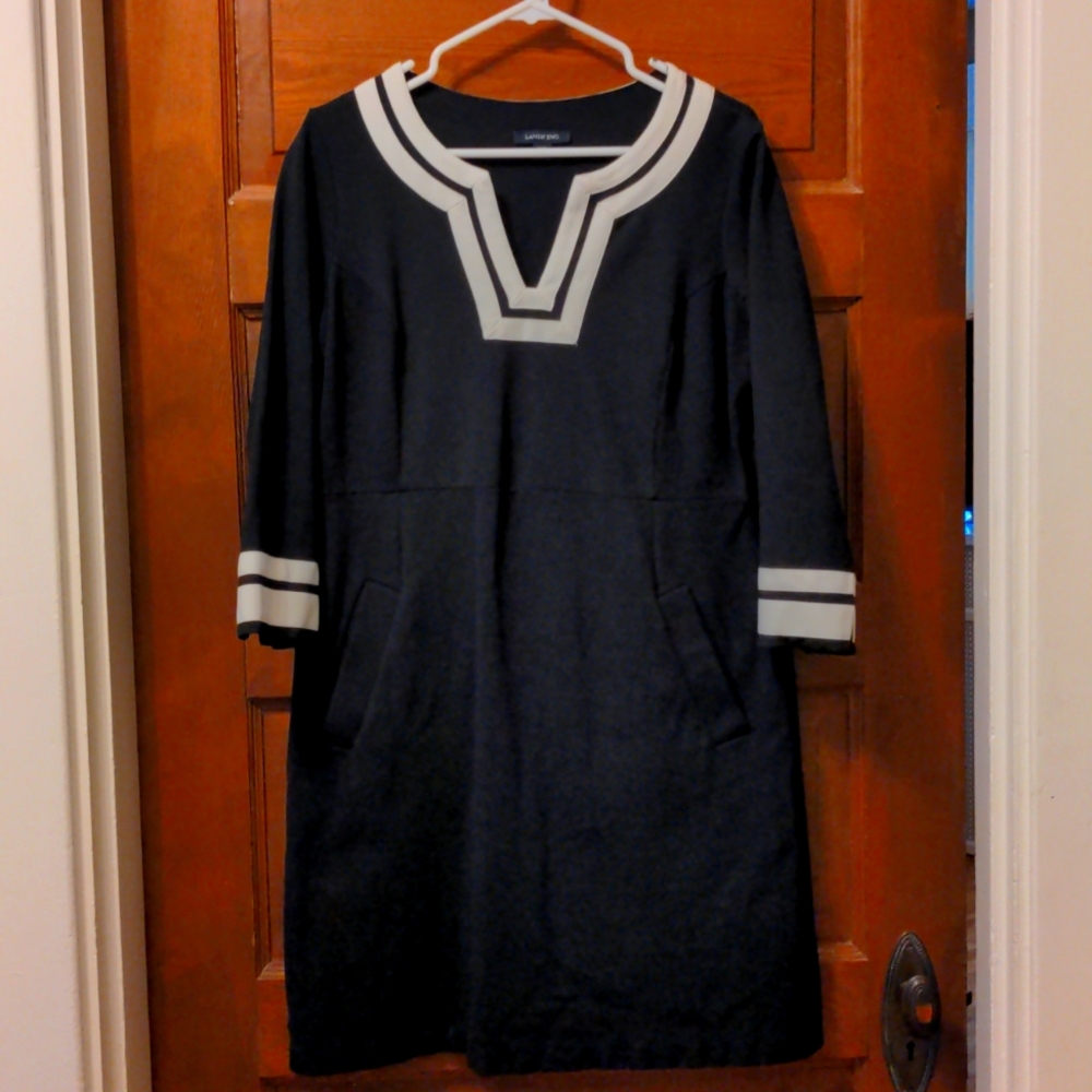 Lands end shift dress 14P